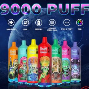 Tornado R&M Lush Ice (9000 Puffs)