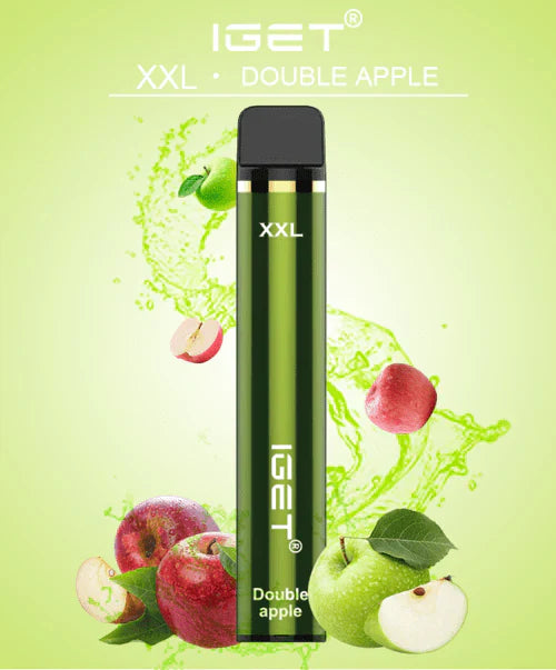 IGET XXL Vape – Double Apple (1800 Puffs)