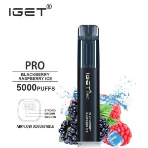 IGET PRO – Blackberry Raspberry Ice (5000 Puffs)