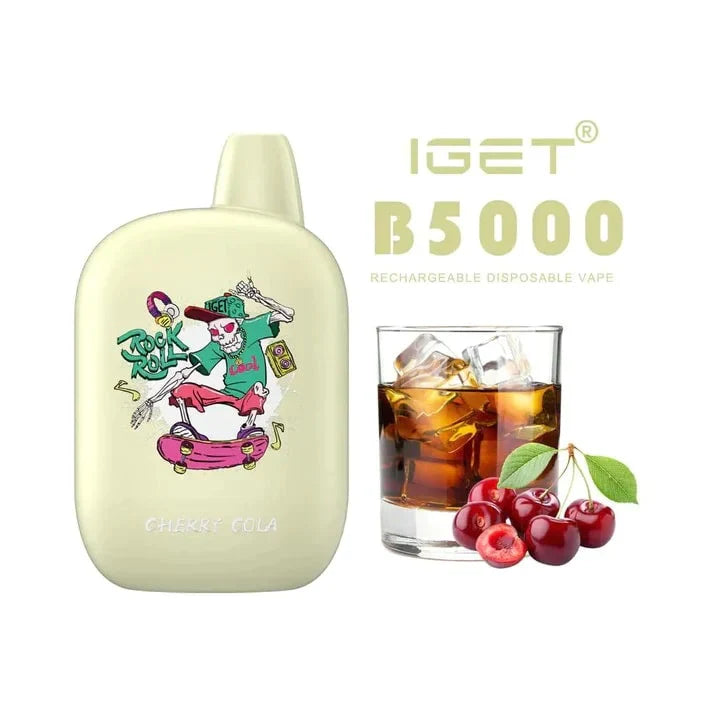 IGET B5000 – Cherry Cola (5000 Puffs)