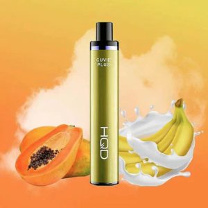 HQD Cuvie Plus – Banana Papaya (1200 Puffs)