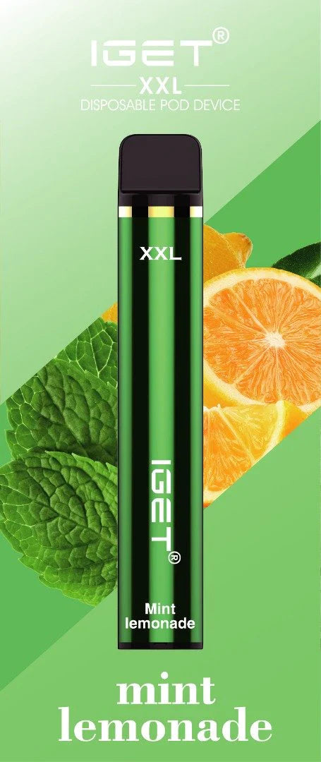 IGET XXL Vape – Mint Lemonade (1800 Puffs)