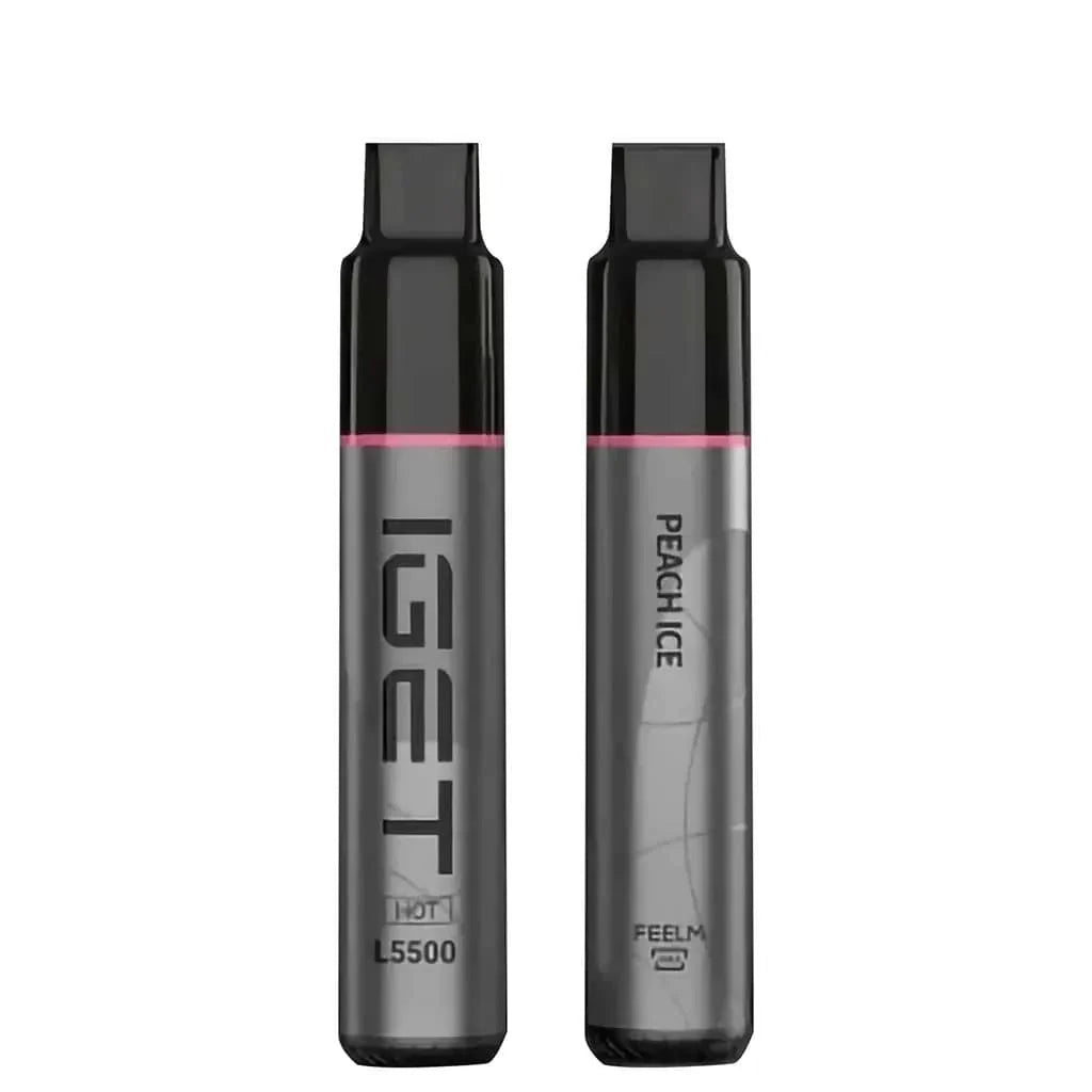 IGET HOT – Peach Ice (5500 Puffs)