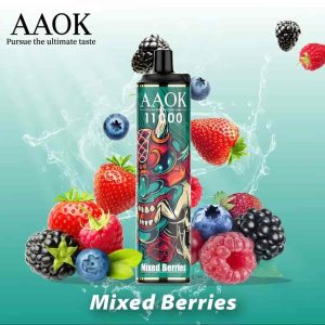 AAOK A83 Mixed Berries (11000 Puffs)