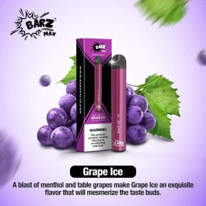 Barz Max Grape Ice Disposable – 600 Puffs