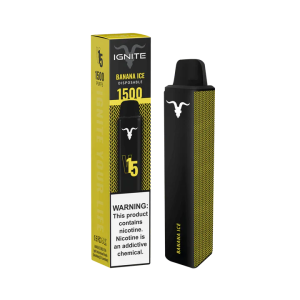 Ignite V15 Vape Pen Banana Ice (1500 Puffs)
