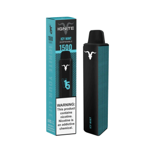 Ignite V15 Vape Pen Icy Mint (1500 Puffs)