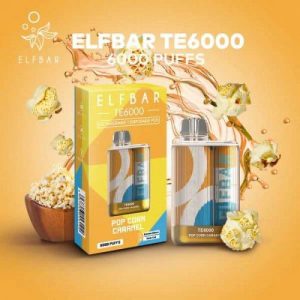 ELF BAR TE6000 – Caramel Popcorn (6000 Puffs)