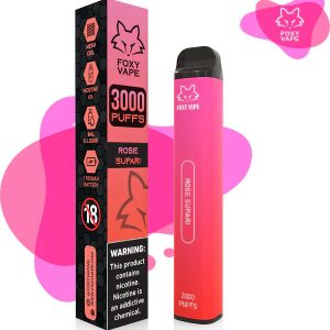 FoxyVape – Rose Supari (3000 Puffs)