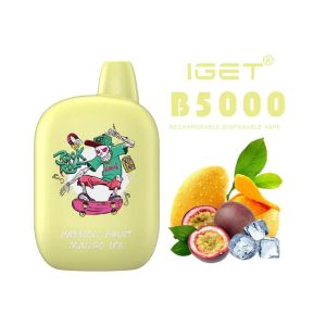 IGET B5000 – Passion Fruit Mango Ice (5000 Puffs)