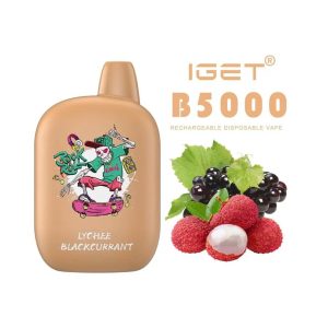 IGET B5000 – Lychee Blackcurrant (5000 Puffs)