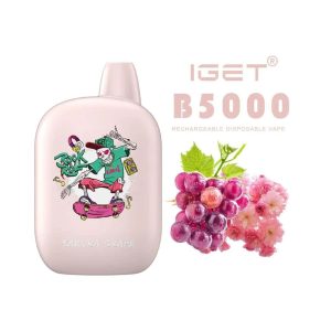 IGET B5000 – Sakura Grape (5000 Puffs)