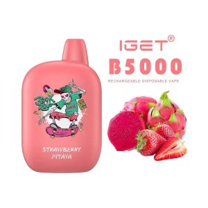 IGET B5000 – Strawberry Pitaya (5000 Puffs)